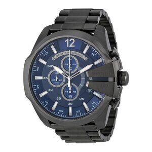 FX03060B NWT Diesel Fashion Men's Quartz Steel Authentic Watch